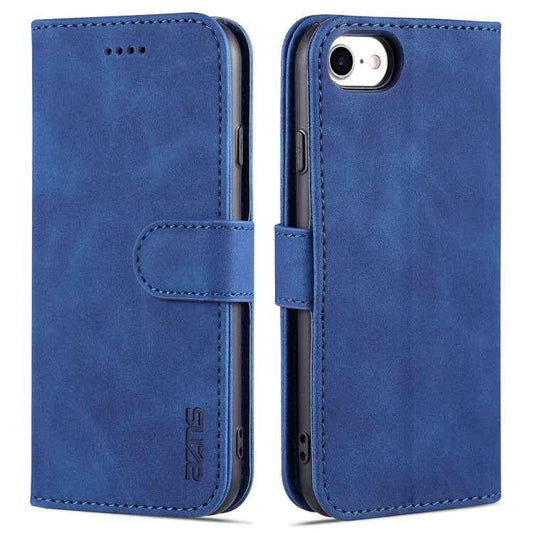 AZNS Skin Feel Calf Texture Horizontal Flip Leather Case with Card Slots & Holder & Wallet, For iPhone 6, For iPhone 7 Plus / 8 Plus, For iPhone 7 / 8 / SE (2020)