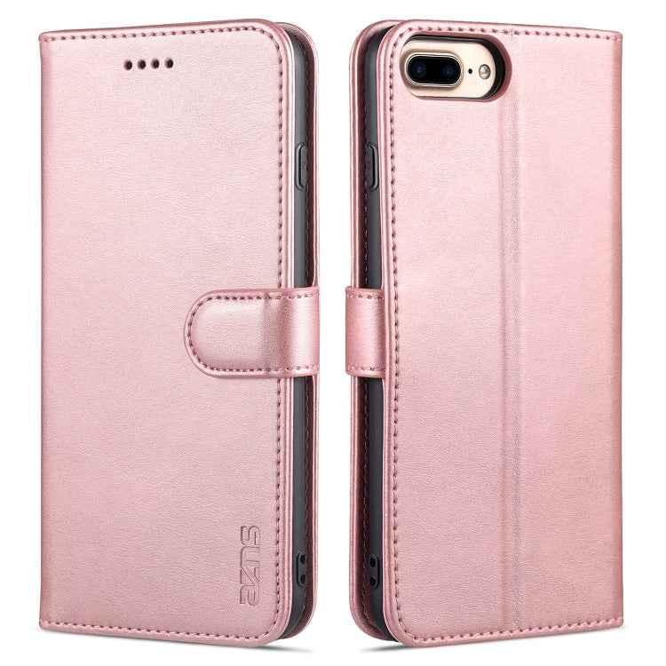 AZNS Skin Feel Calf Texture Horizontal Flip Leather Case with Card Slots & Holder & Wallet, For iPhone 6, For iPhone 7 Plus / 8 Plus, For iPhone 7 / 8 / SE (2020)