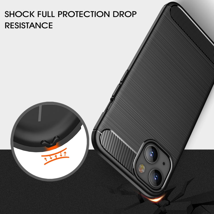 Brushed Texture Carbon Fiber TPU Case, For iPhone 13, For iPhone 13 Pro, For iPhone 13 mini, For iPhone 13 Pro Max, For Motorola Moto G Stylus 2021 5G