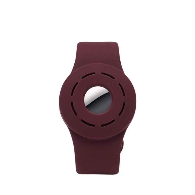 Anti-scratch Shockproof Silicone Bracelet Strap Protective Cover Case, For AirTag