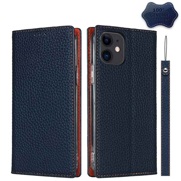 Litchi Texture Horizontal Flip Top Layer Cowhide Leather Case with Holder & Card Slots & Wallet & Strap & Wire Winder, For iPhone 12 mini, For iPhone 12 / 12 Pro, For iPhone 12 Pro Max, For iPhone 11 Pro, For iPhone 11, For iPhone 11 Pro Max           ...