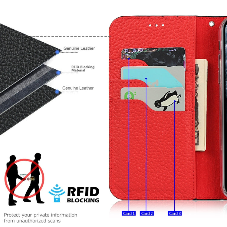Litchi Texture Horizontal Flip Top Layer Cowhide Leather Case with Holder & Card Slots & Wallet & Strap & Wire Winder, For iPhone 12 mini, For iPhone 12 / 12 Pro, For iPhone 12 Pro Max, For iPhone 11 Pro, For iPhone 11, For iPhone 11 Pro Max           ...