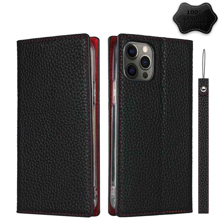 Litchi Texture Horizontal Flip Top Layer Cowhide Leather Case with Holder & Card Slots & Wallet & Strap & Wire Winder, For iPhone 12 mini, For iPhone 12 / 12 Pro, For iPhone 12 Pro Max, For iPhone 11 Pro, For iPhone 11, For iPhone 11 Pro Max           ...
