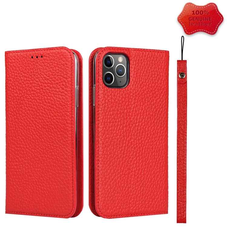 Litchi Texture Horizontal Flip Top Layer Cowhide Leather Case with Holder & Card Slots & Wallet & Strap & Wire Winder, For iPhone 12 mini, For iPhone 12 / 12 Pro, For iPhone 12 Pro Max, For iPhone 11 Pro, For iPhone 11, For iPhone 11 Pro Max           ...