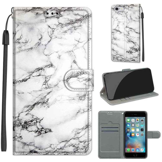 Voltage Colored Drawing Magnetic Clasp Horizontal Flip PU Leather Case with Holder & Card Slots, For iPhone 6s / 6, For iPhone 11