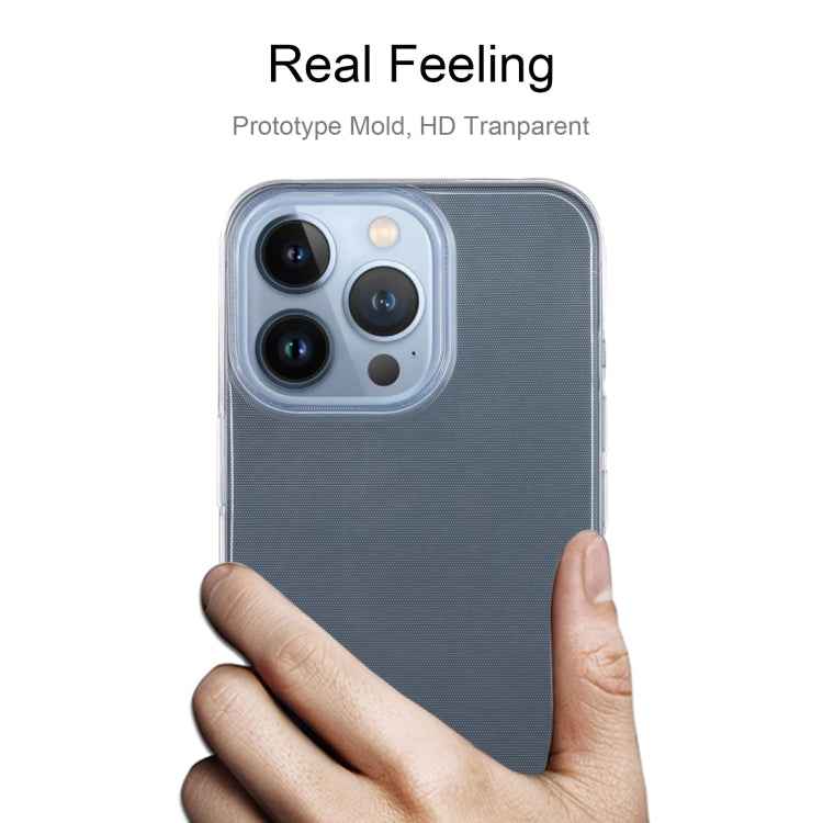 0.75mm Ultra-thin Transparent TPU Soft Protective Case, For iPhone 13 Pro, For iPhone 13 Pro Max