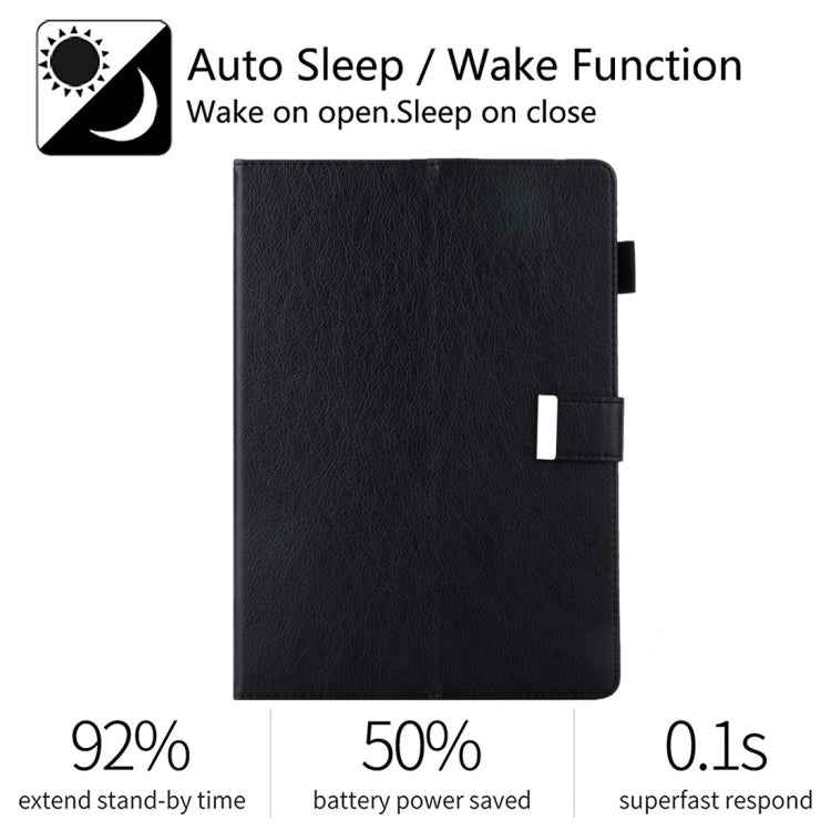Business Style Horizontal Flip Leather Case with Holder & Card Slot & Photo Frame & Wallet & Hand Strap & Sleep / Wake-up Function