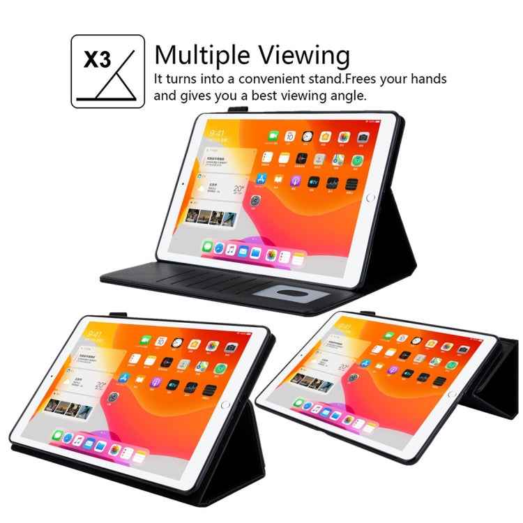 Business Style Horizontal Flip Leather Case with Holder & Card Slot & Photo Frame & Wallet & Hand Strap & Sleep / Wake-up Function