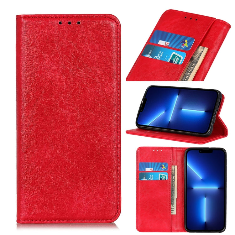 Magnetic Crazy Horse Texture Horizontal Flip Leather Case with Holder & Card Slots & Wallet, For iPhone 13 mini, For iPhone 13, For iPhone 13 Pro, For iPhone 13 Pro Max, For Nokia C10 / C20