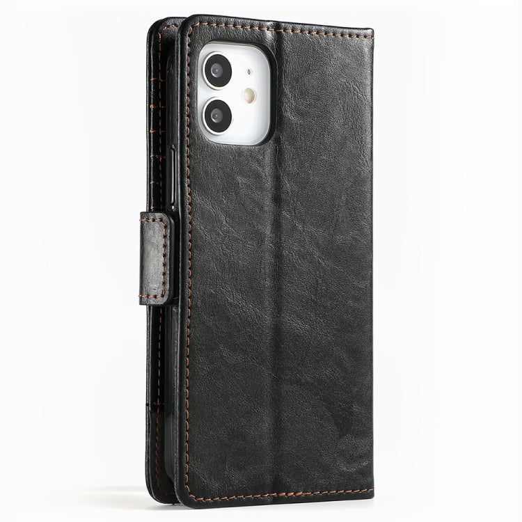 CaseNeo Business Splicing Dual Magnetic Buckle Horizontal Flip PU Leather Case with Holder & Card Slots & Wallet, For iPhone 12 mini, For iPhone 12 / 12 Pro, For iPhone 12 Pro Max, For iPhone 11 Pro, For iPhone 11, For iPhone 11 Pro Max
