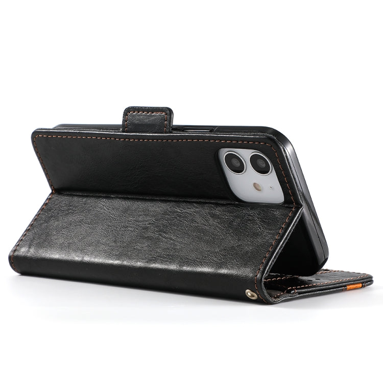 CaseNeo Business Splicing Dual Magnetic Buckle Horizontal Flip PU Leather Case with Holder & Card Slots & Wallet, For iPhone 12 mini, For iPhone 12 / 12 Pro, For iPhone 12 Pro Max, For iPhone 11 Pro, For iPhone 11, For iPhone 11 Pro Max