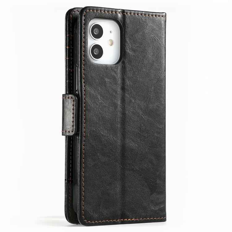 CaseNeo Business Splicing Dual Magnetic Buckle Horizontal Flip PU Leather Case with Holder & Card Slots & Wallet, For iPhone 12 / 12 Pro, For iPhone 12 Pro Max, For iPhone 11 Pro, For iPhone 11, For iPhone 11 Pro Max