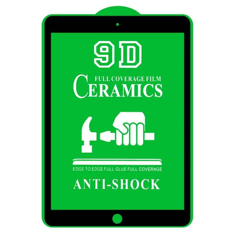 9D Full Screen Full Glue Ceramic Film, For iPad 4 / 3 / 2 9.7 inch (1 PC), For iPad 10.2 2021 / 2020 / 2019 (1 PC), For iPad Pro 10.5 / Air 3 (1 PC), For iPad mini 3 / 2 / 1 (1 PC), For iPad mini 2019 / 4 (1 PC), For iPad Pro 9.7 inch (1 PC)           ...