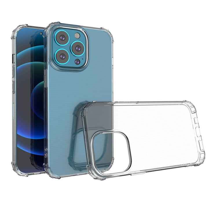 Shockproof Transparent TPU Protective Case, For iPhone 13 mini, For iPhone 13, For iPhone 13 Pro, For iPhone 13 Pro Max