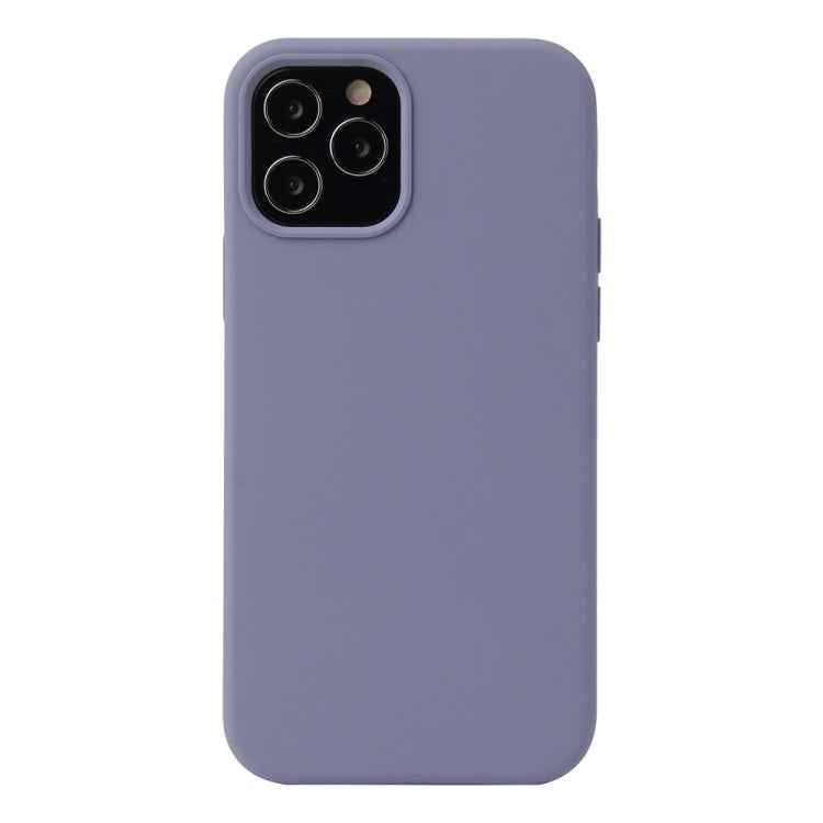 Solid Color Liquid Silicone Shockproof Protective Case, For iPhone 13 Pro Max