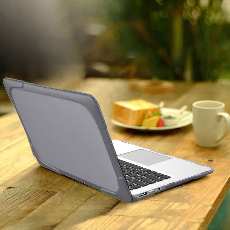 TPU + PC Two-color Anti-fall Laptop Protective Case, For MacBook Air 11.6 inch A1465 / A1370, For MacBook Retina 12 inch A1534