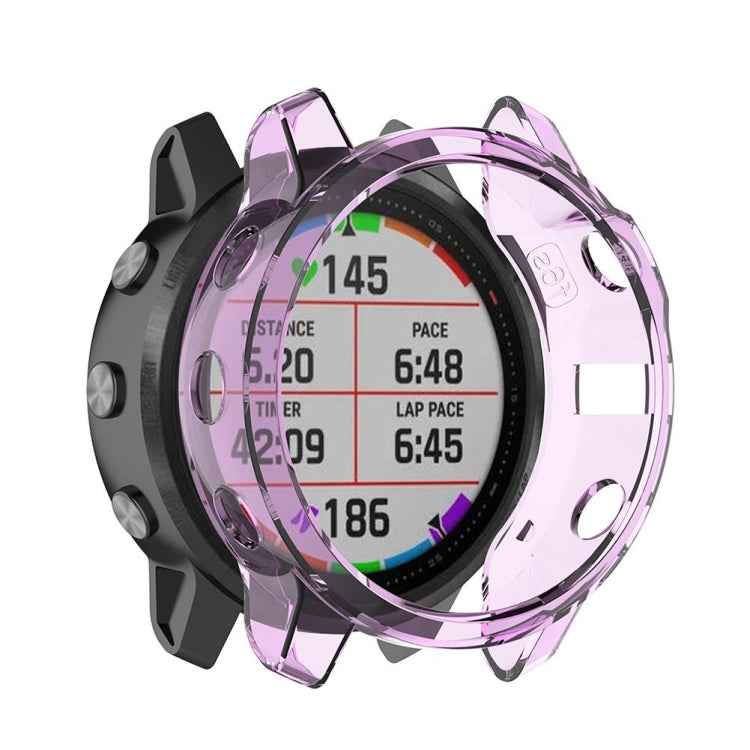 Smart Watch Half Coverage TPU Protective Case, For Garmin Fenix 6 / 6 Pro, For Garmin Fenix 6S / 6S Pro, For Garmin Fenix 6X / 6X Pro
