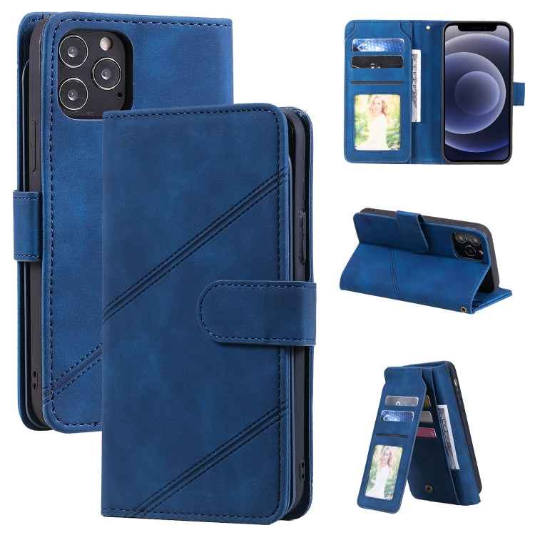 Skin Feel Business Horizontal Flip PU Leather Case with Holder & Multi-Card Slots & Wallet & Lanyard & Photo Frame, For iPhone 11, For iPhone 11 Pro, For iPhone 11 Pro Max, For iPhone 12 mini, For iPhone 12 / 12 Pro, For iPhone 12 Pro Max              ...
