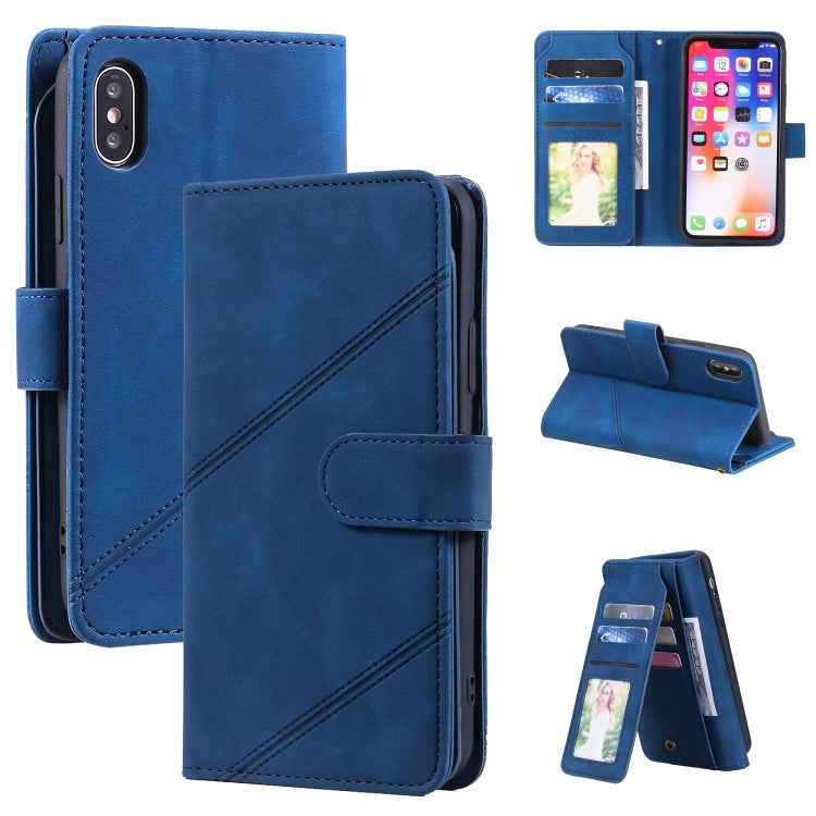 Skin Feel Business Horizontal Flip PU Leather Case with Holder & Multi-Card Slots & Wallet & Lanyard & Photo Frame, For iPhone 11, For iPhone 11 Pro, For iPhone 11 Pro Max, For iPhone 12 mini, For iPhone 12 / 12 Pro, For iPhone 12 Pro Max              ...