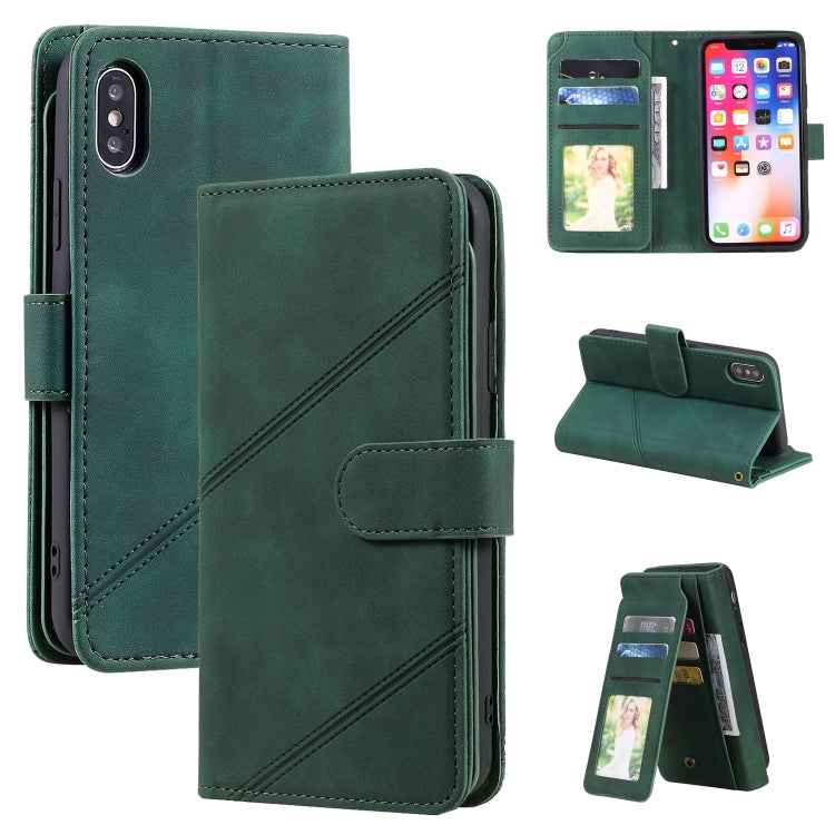 Skin Feel Business Horizontal Flip PU Leather Case with Holder & Multi-Card Slots & Wallet & Lanyard & Photo Frame, For iPhone 11, For iPhone 11 Pro, For iPhone 11 Pro Max, For iPhone 12 mini, For iPhone 12 / 12 Pro, For iPhone 12 Pro Max              ...