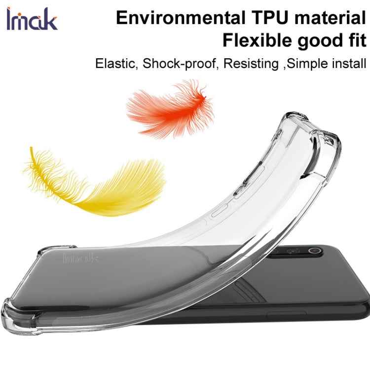 For OnePlus Nord CE 5G IMAK All-inclusive Shockproof Airbag TPU Case (Transparent Black)