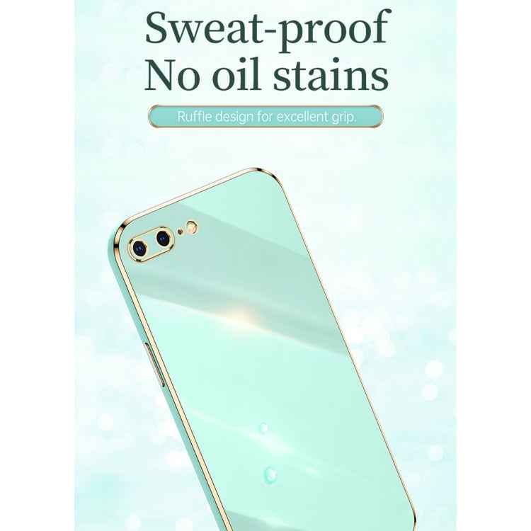 XINLI Straight Edge 6D Electroplate TPU Phone Case, For iPhone 6 / 6s, For iPhone 6 Plus / 6s Plus, For iPhone SE 2022 / SE 2020 / 8 / 7, For iPhone 11, For iPhone 11 Pro, For iPhone 11 Pro Max, For iPhone 12