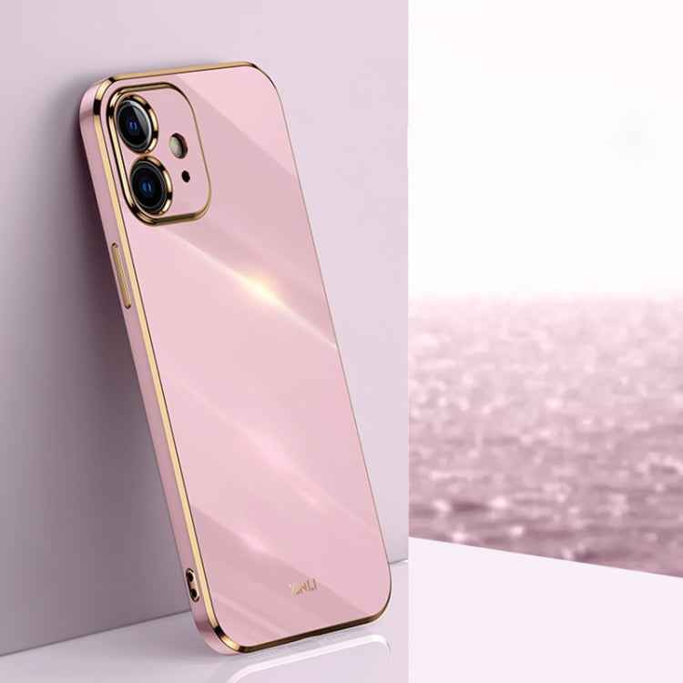 XINLI Straight Edge 6D Electroplate TPU Phone Case, For iPhone 12 mini, For iPhone 12 Pro Max, For iPhone X, For iPhone XR, For iPhone XS, For iPhone XS Max, For iPhone 8 Plus / 7 Plus