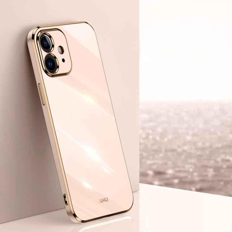 XINLI Straight Edge 6D Electroplate TPU Phone Case, For iPhone 12 mini, For iPhone 12 Pro Max, For iPhone X, For iPhone XR, For iPhone XS, For iPhone XS Max, For iPhone 8 Plus / 7 Plus