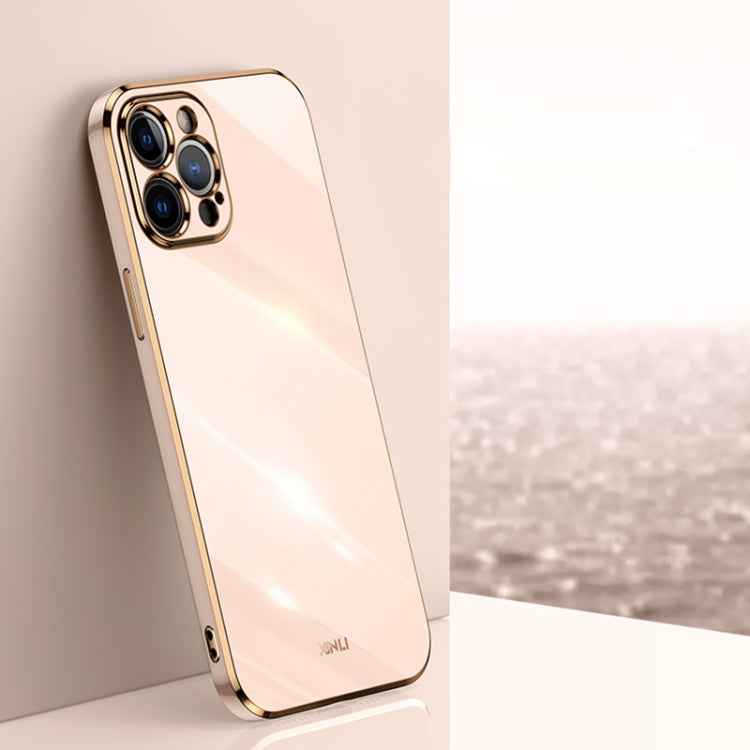 XINLI Straight Edge 6D Electroplate TPU Phone Case, For iPhone 12 mini, For iPhone 12 Pro Max, For iPhone X, For iPhone XR, For iPhone XS, For iPhone XS Max, For iPhone 8 Plus / 7 Plus
