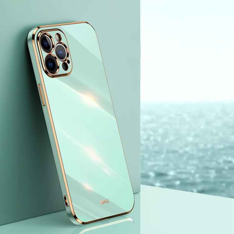 XINLI Straight Edge 6D Electroplate TPU Phone Case, For iPhone 12 mini, For iPhone 12 Pro Max, For iPhone X, For iPhone XR, For iPhone XS, For iPhone XS Max, For iPhone 8 Plus / 7 Plus