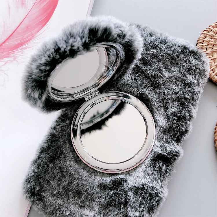 Plush Phone Protect Case with Mirror