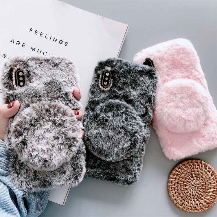 Plush Phone Protect Case with Mirror