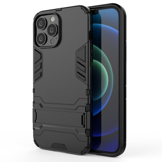PC + TPU Shockproof Protective Case with Invisible Holder, For iPhone 13 Pro Max, For iPhone 13 mini, For iPhone 13 Pro, For iPhone 13