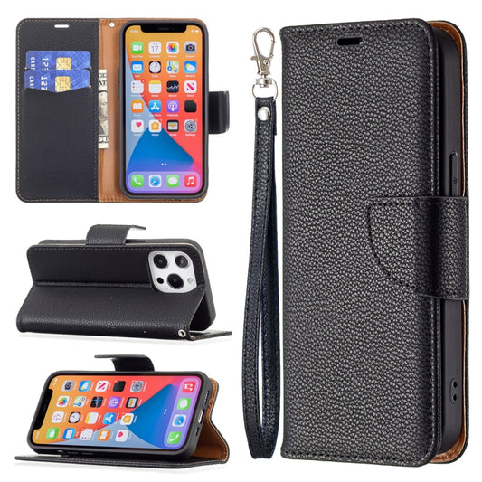 Litchi Texture Pure Color Horizontal Flip Leather Case with Holder & Card Slots & Wallet & Lanyard, For iPhone 13 mini, For iPhone 13, For iPhone 13 Pro, For iPhone 13 Pro Max