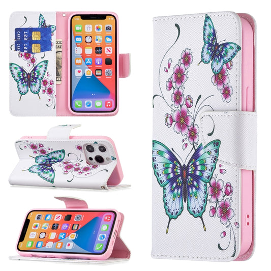 Colored Drawing Pattern Horizontal Flip Leather Case with Holder & Card Slots & Wallet, For iPhone 13 mini, For iPhone 13, For iPhone 13 Pro, For iPhone 13 Pro Max
