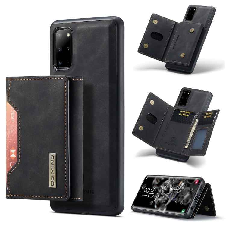 DG.MING M2 Series 3-Fold Multi Card Bag Back Cover Shockproof Case with Wallet & Holder Function, For Samsung Galaxy S20 Ultra, For Samsung Galaxy S20+