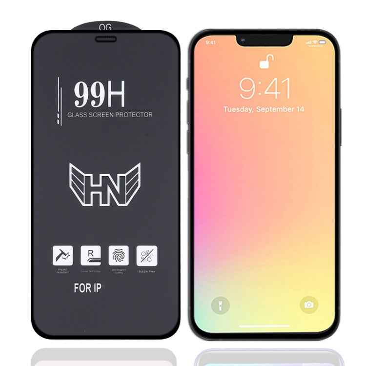 For iPhone 17e / 16e / 13 / 13 Pro High Aluminum Large Arc Full Screen Tempered Glass Film, For iPhone 13 mini (1 PC), For iPhone 16e / 13 / 13 Pro  (1 PC), For iPhone 13 Pro Max (1 PC)