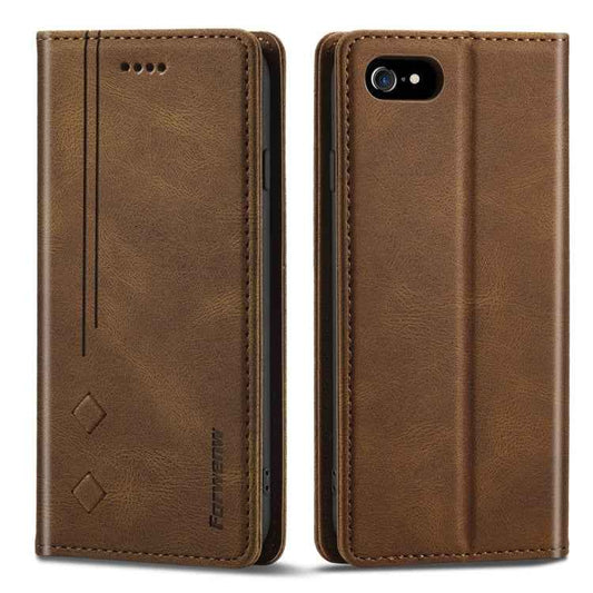 Forwenw F2 Series Magnetic Horizontal Flip Leather Case with Holder & Card Slots & Wallet, For iPhone 8 Plus / 7 Plus, For iPhone 11 Pro, For iPhone 11 Pro Max, For iPhone 12 mini, For iPhone 12 / 12 Pro, For iPhone 12 Pro Max, For iPhone 13 mini      ...