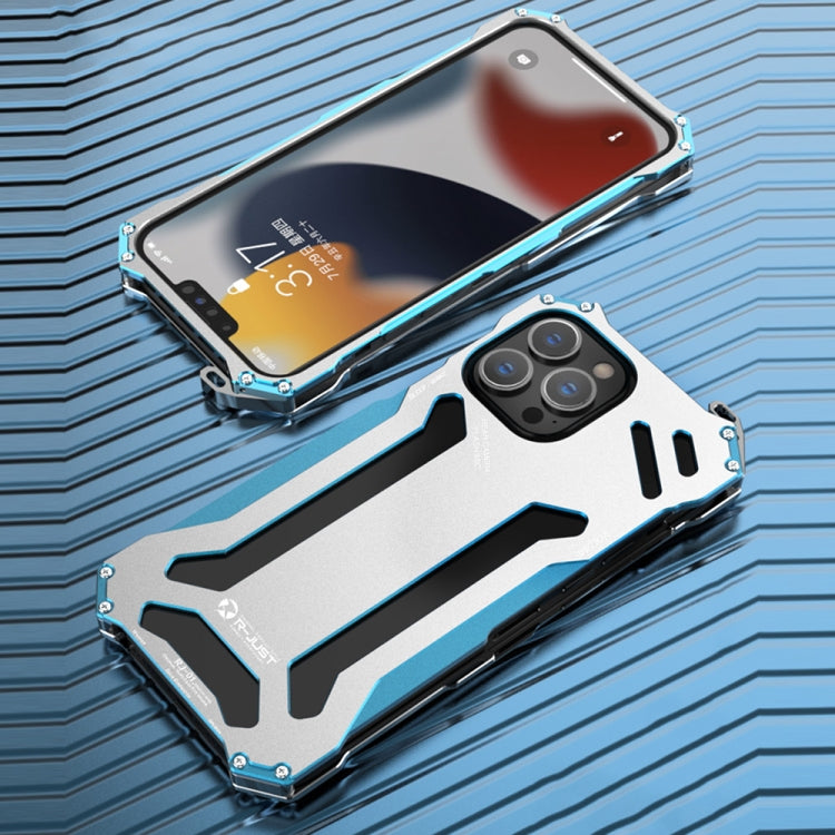 R-JUST Shockproof Armor Metal Protective Case, For iPhone 13 Pro, For iPhone 13, For iPhone 13 Pro Max