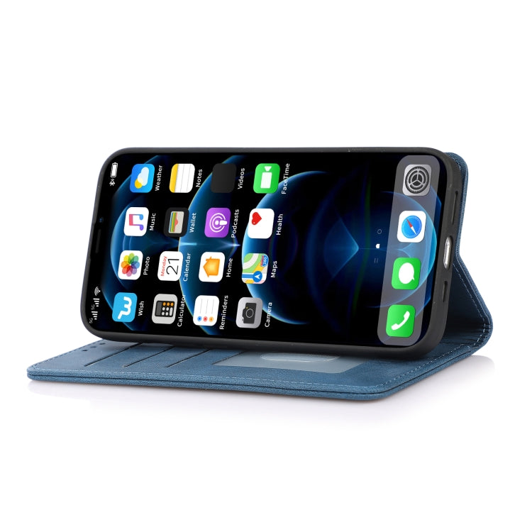 Strong Magnetic Crazy Horse Texture Horizontal Flip Leather Case with Holder & Card Slots & Wallet, For iPhone 13 mini, For iPhone 13, For iPhone 13 Pro, For iPhone 13 Pro Max