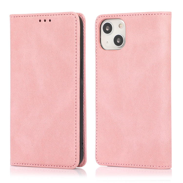 Strong Magnetic Crazy Horse Texture Horizontal Flip Leather Case with Holder & Card Slots & Wallet, For iPhone 13 mini, For iPhone 13, For iPhone 13 Pro, For iPhone 13 Pro Max