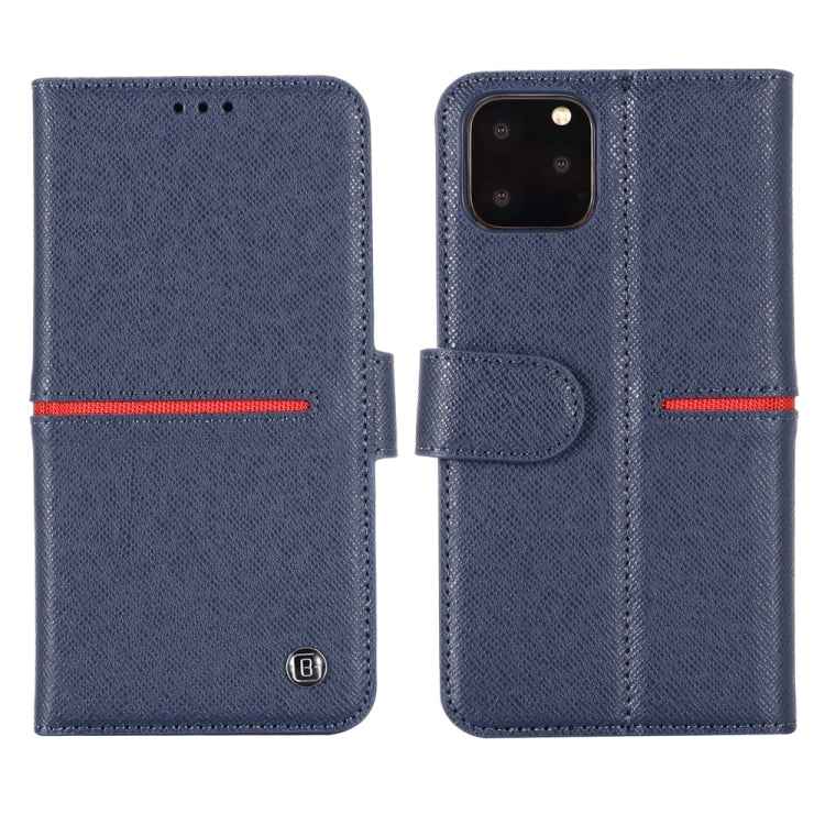 GEBEI Top-grain Leather Horizontal Flip Protective Case with Holder & Card Slots & Wallet & Photo Frame