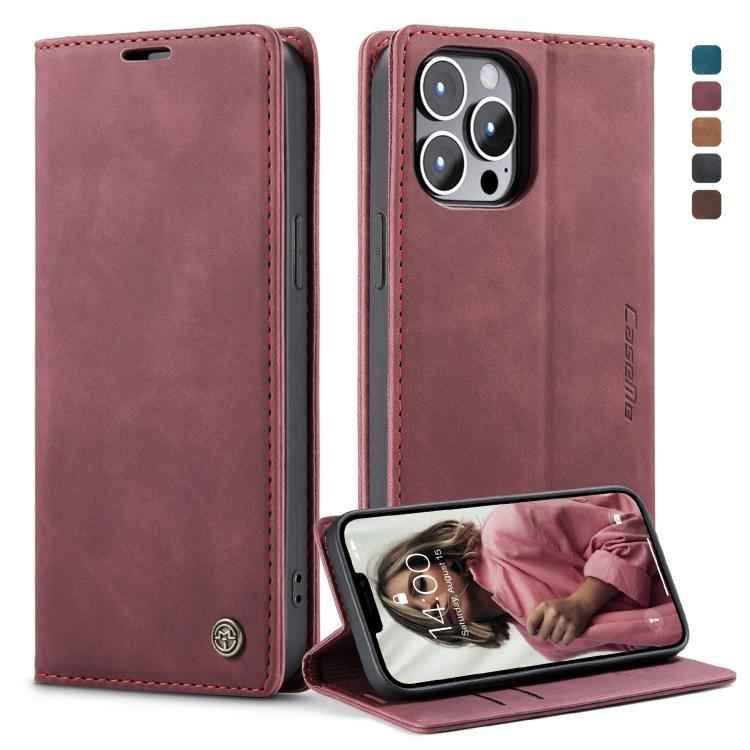 CaseMe-013 Multifunctional Retro Frosted Horizontal Flip Leather Case with Card Slot & Holder & Wallet, For iPhone 13 mini, For iPhone 13, For iPhone 13 Pro, For iPhone 13 Pro Max