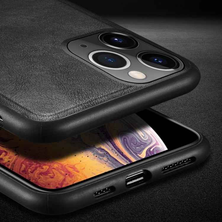 SULADA Shockproof TPU + Handmade Leather Protective Case