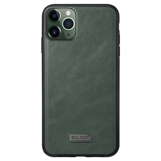 SULADA Shockproof TPU + Handmade Leather Protective Case