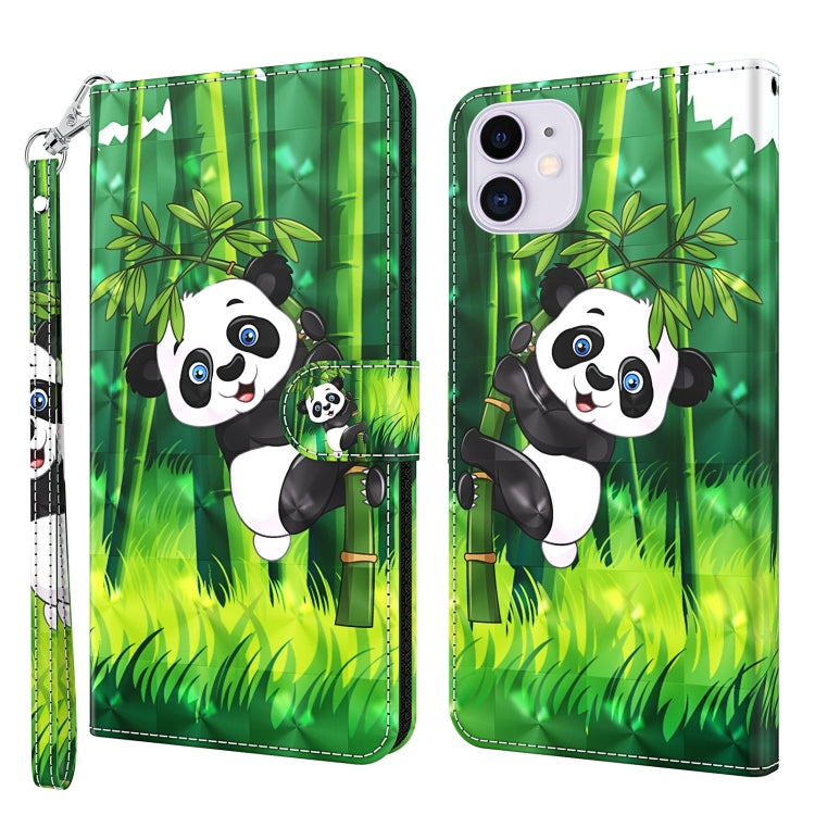 3D Painting Pattern Horizontal Flip TPU + PU Leather Case with Holder & Card Slots & Wallet, For iPhone 13 mini, For iPhone 13, For iPhone 13 Pro, For iPhone 13 Pro Max