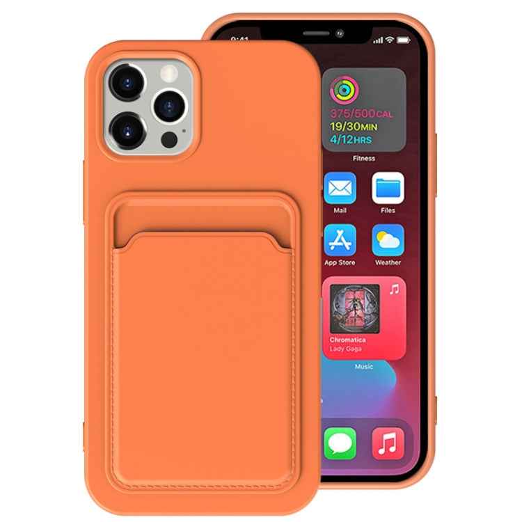 TPU + Flannel Lining Shockproof Case with Card Slots, For iPhone 13, For iPhone 13 Pro, For iPhone 13 mini