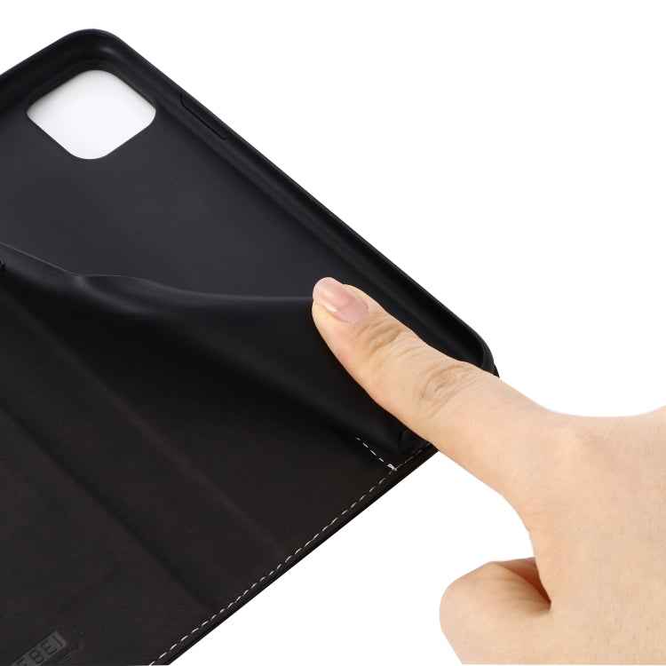 GEBEI Top-grain Leather Horizontal Flip Protective Case with Holder & Card Slots