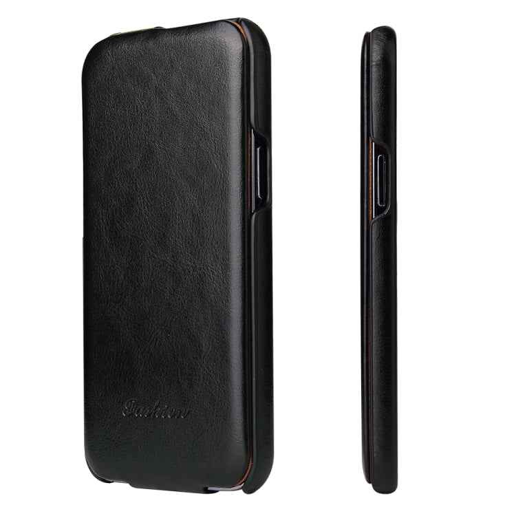 Fierre Shann Retro Oil Wax Texture Vertical Flip PU Leather Case, For iPhone 13 Pro Max, For iPhone 13 Pro, For iPhone 13, For iPhone 13 mini
