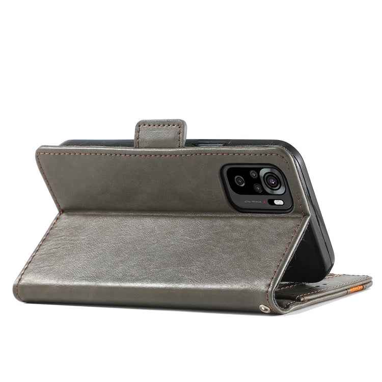 CaseNeo Business Splicing Dual Magnetic Buckle Horizontal Flip PU Leather Case with Holder & Card Slots & Wallet, For Xiaomi Redmi Note 10, For Xiaomi Redmi Note 10 5G, For Xiaomi Redmi 10, For Xiaomi Redmi K40 Gaming, For Samsung Galaxy A52 5G        ...